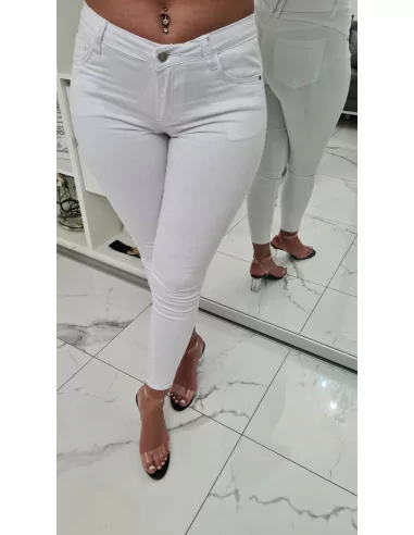 Pantalon blanc YF002-2