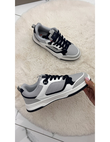 Baskets hommes souples grises 2530