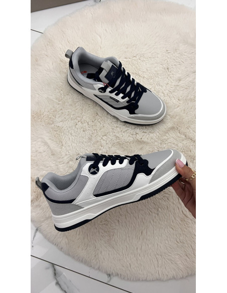 Baskets hommes souples grises 2530