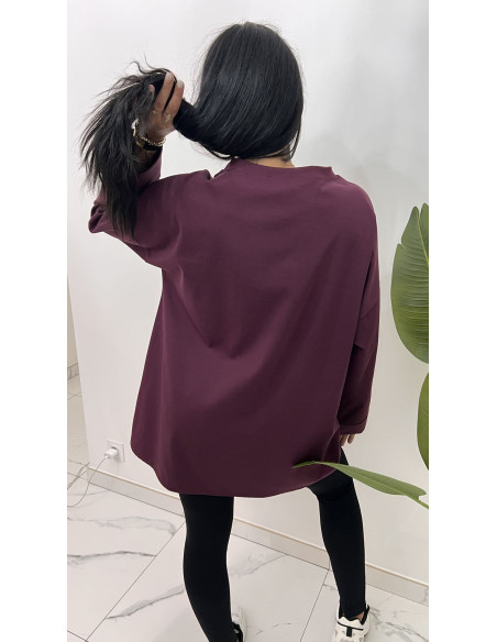 Pull long oversize uni