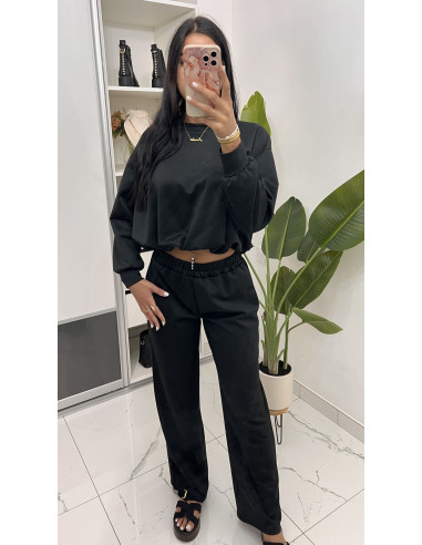 ensemble pull ballon & pantalon ample