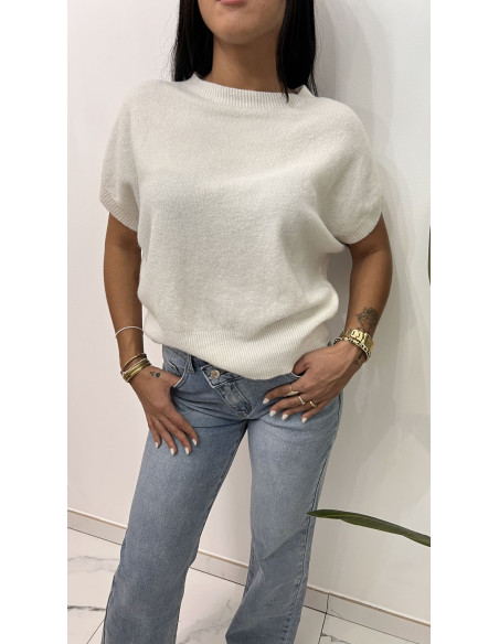 Pull doux col rond en viscose
