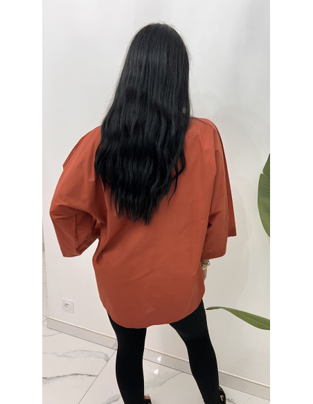 Chemise oversize en coton