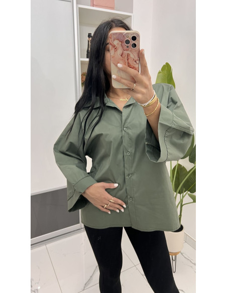 Chemise oversize en coton