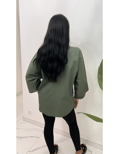 Chemise oversize en coton