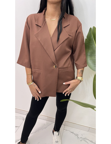 Veste tailleur manches 3/4
