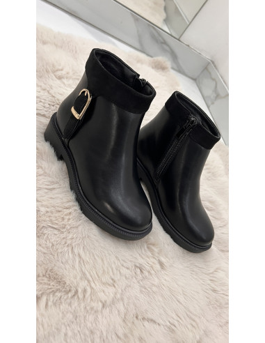 Bottines enfant noires