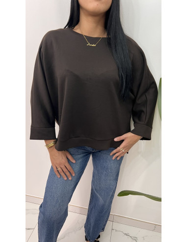 Pull oversize en viscose