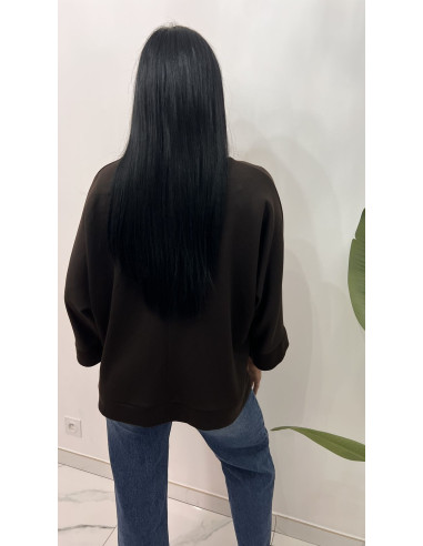 Pull oversize en viscose
