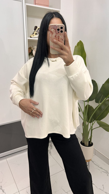 Pull oversize en viscose