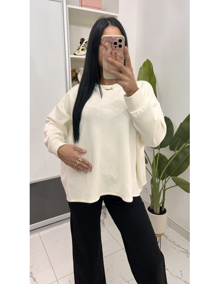 Pull oversize en viscose