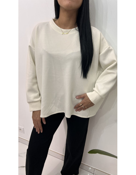 Pull oversize en viscose