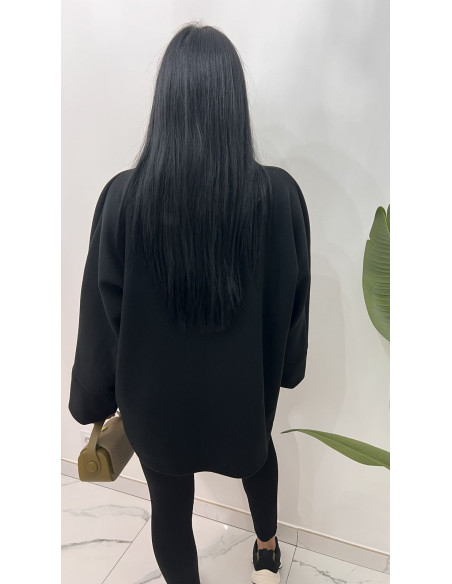 Cape oversize avec poche
