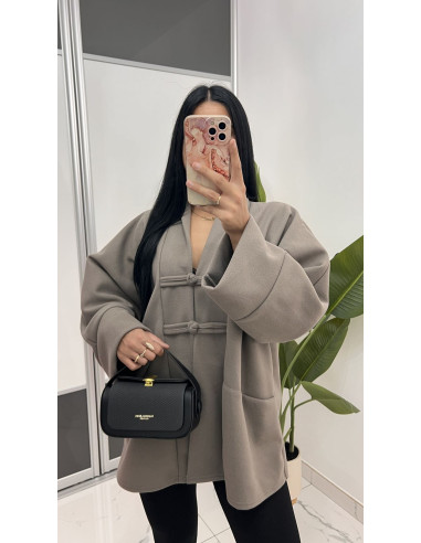 Cape oversize avec poche