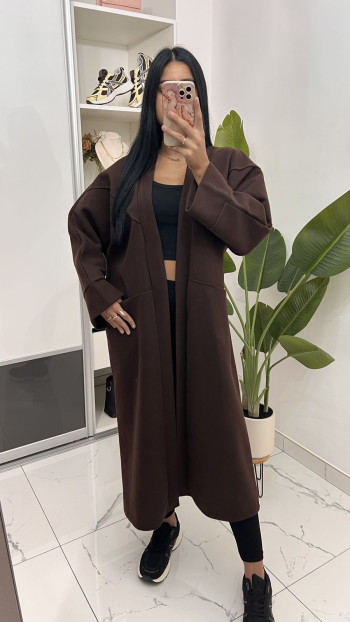 Manteau long chaud