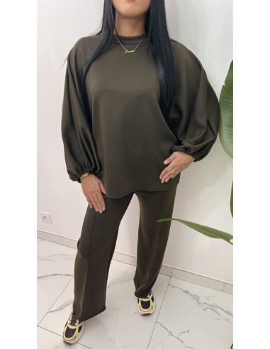 Ensemble pull ample & pantalon