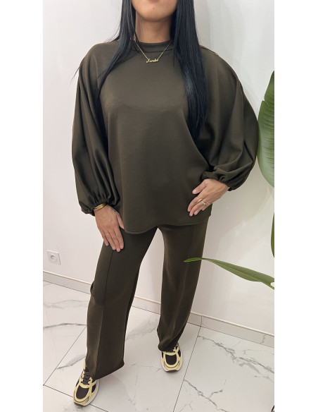 Ensemble pull ample & pantalon