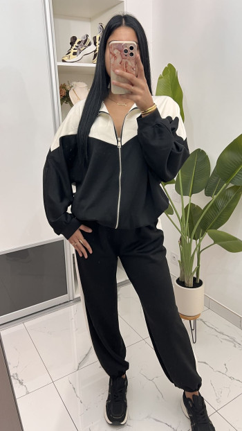 Ensemble bicolore en viscose