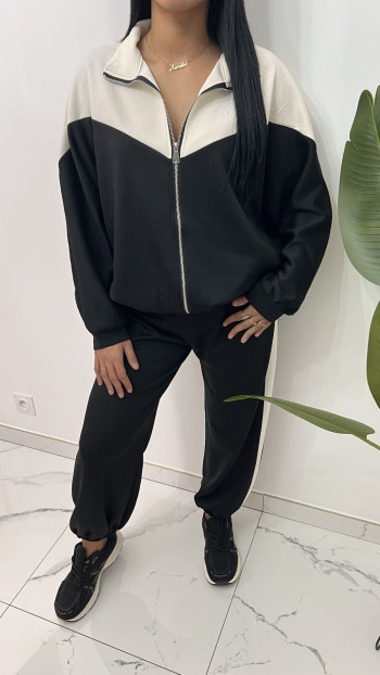 Ensemble bicolore en viscose 2